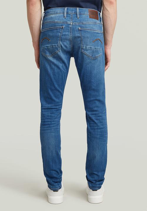 G-STAR - Revend Skinny Elto superstretch - medium indigo aged