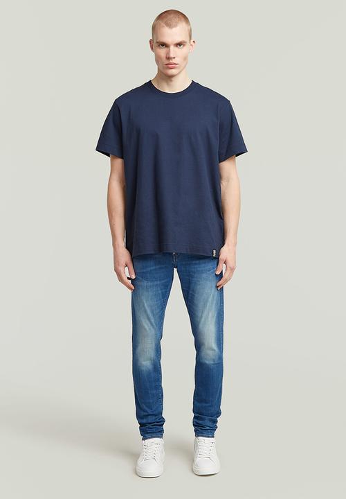 G-STAR - Revend Skinny Elto superstretch - medium indigo aged