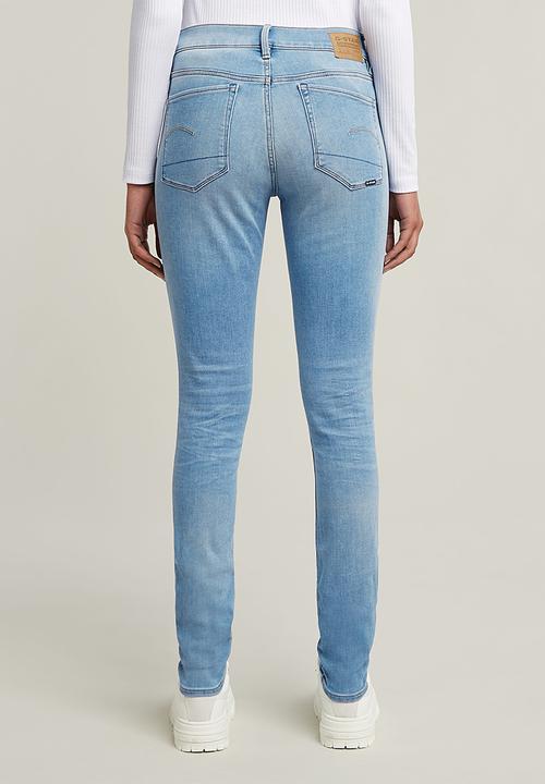 G-STAR - 3301 High Skinny Jeans Wmn - Light Indigo Aged