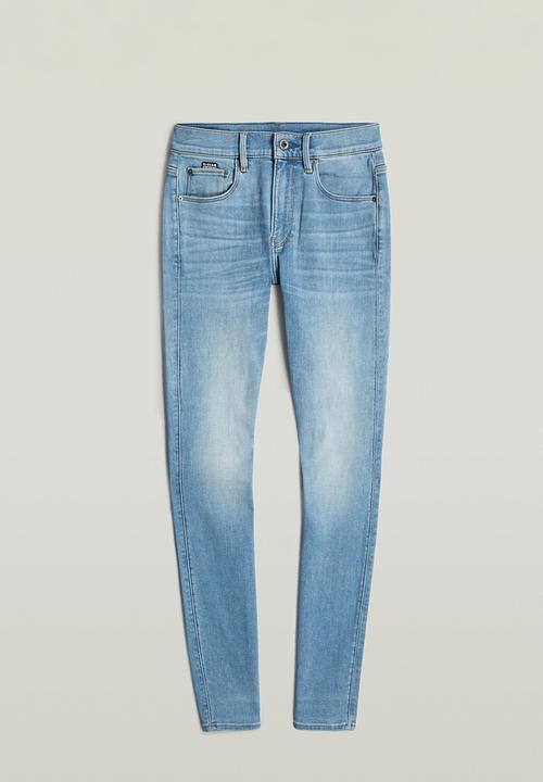 G-STAR - 3301 High Skinny Jeans Wmn - Light Indigo Aged