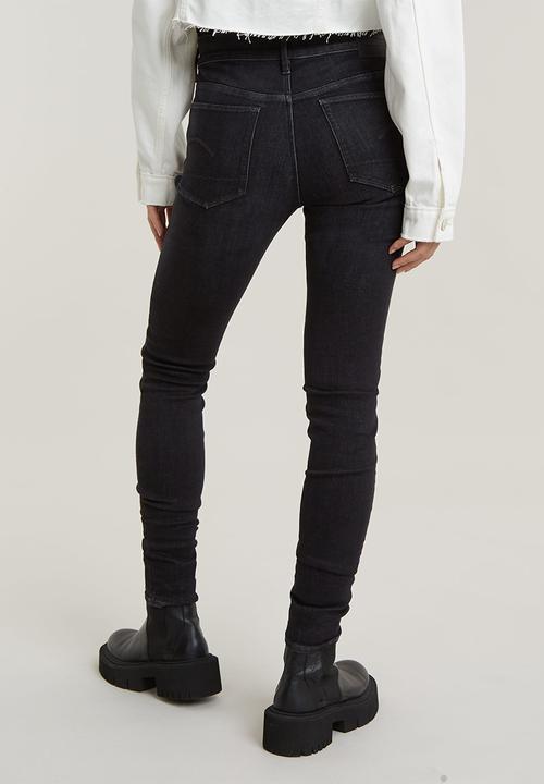 G-STAR - 3301 High Skinny Jeans Wmn - Worn In Coal