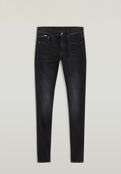G-STAR - 3301 High Skinny Jeans Wmn - Worn In Coal