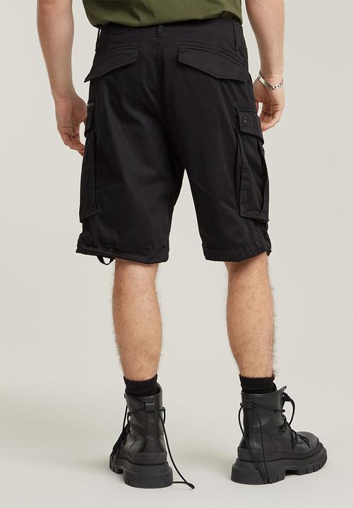 G-STAR - Rovic zip relaxed 1\2 Premium micro str - twill black