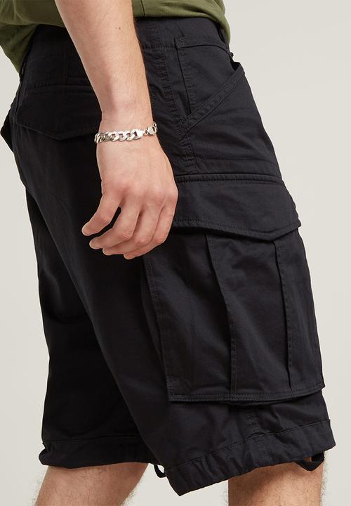G-STAR - Rovic zip relaxed 1\2 Premium micro str - twill black