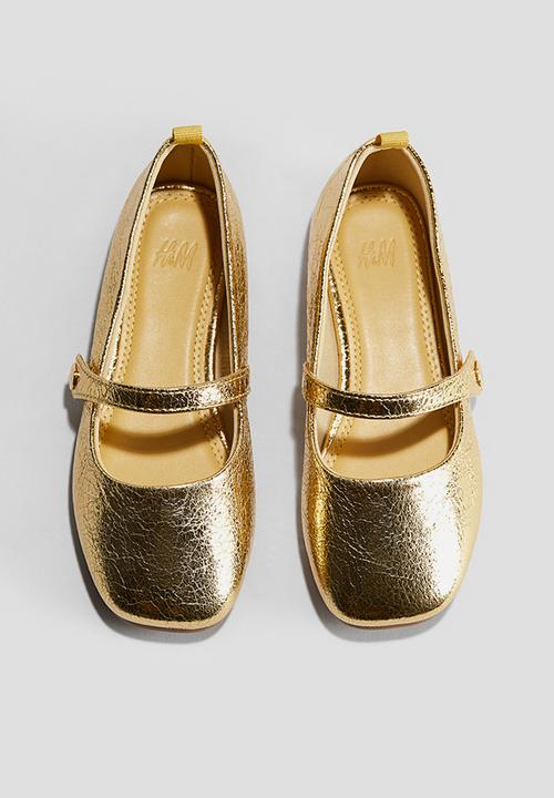 H&M - Shimmering ballet pumps - gold