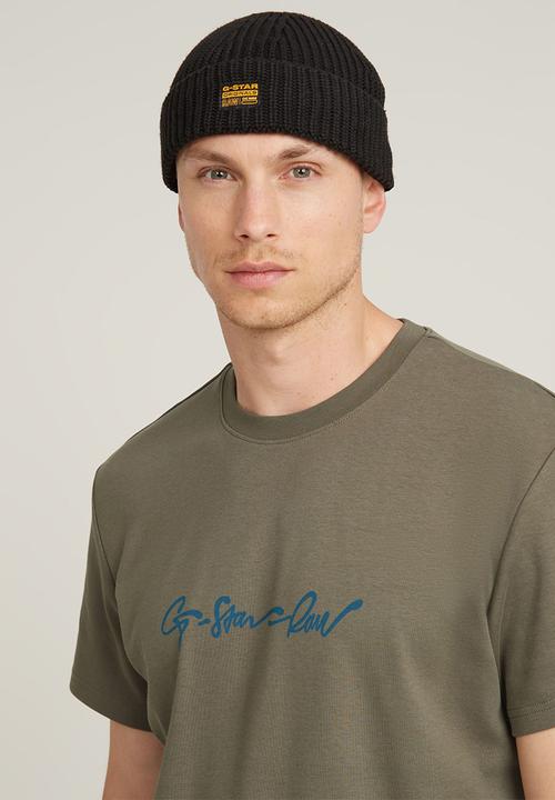 G-STAR - Originals fisherman beanie - dk black