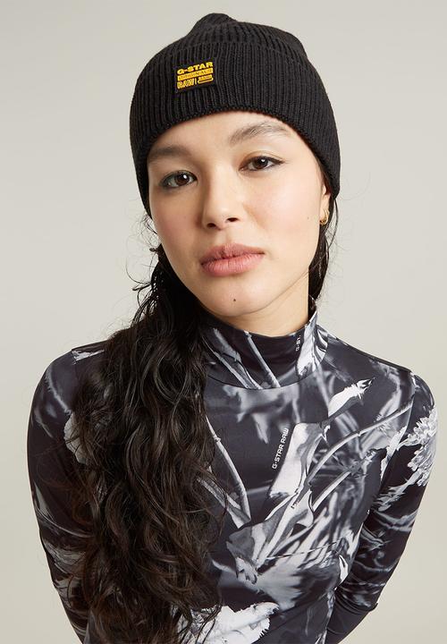 G-STAR - Geffo long beanie - dk black