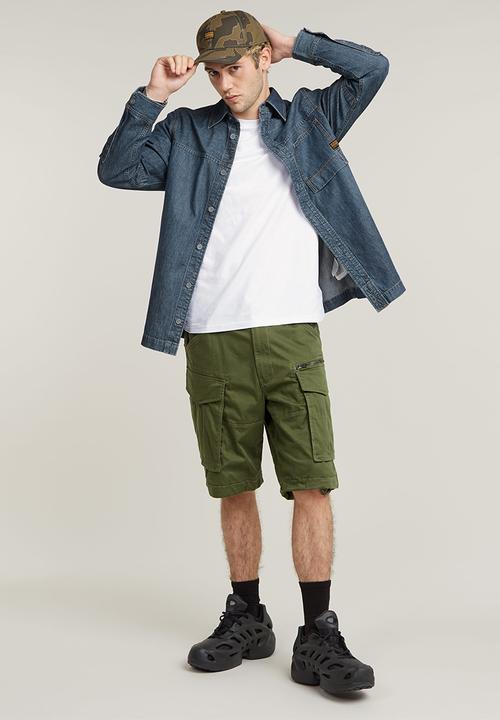 G-STAR - Slim base r t short sleeve - white