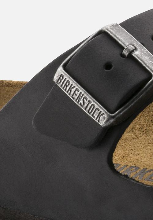 Birkenstock - Arizona oiled leather narrow - black