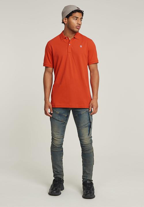 G-STAR - Dunda slim polo s\s - red