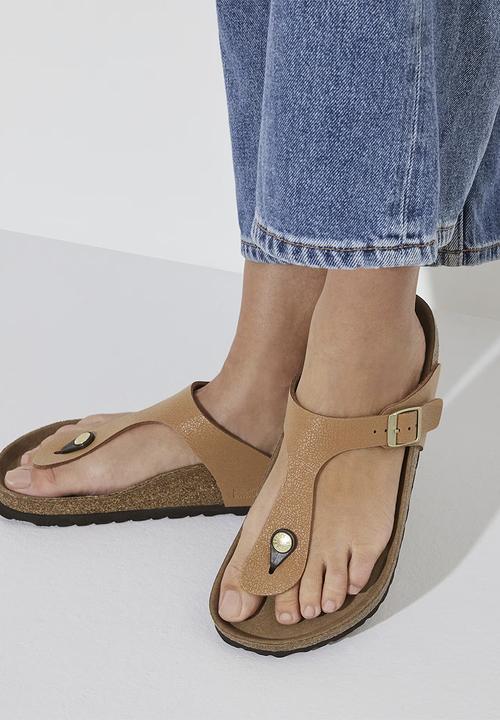 Birkenstock - Gizeh Earthy Vegan Regular - Pecan