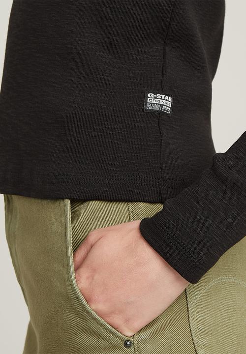 G-STAR - Polo slim l\s wmn - dk black 