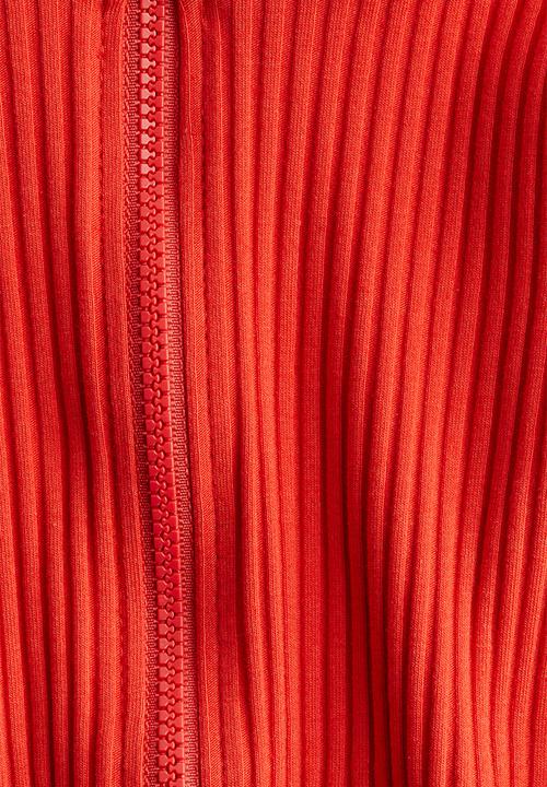 H&M - Ribbed jersey cardigan - red