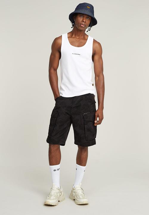 G-STAR - Rib tank top - white
