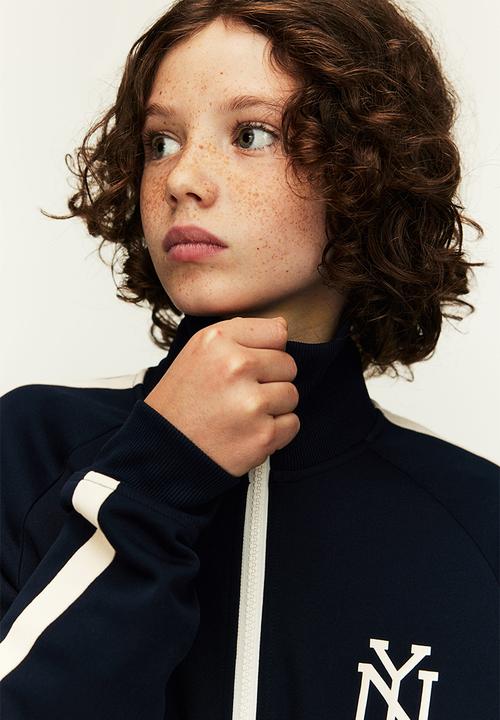 H&M - Track jacket - blue