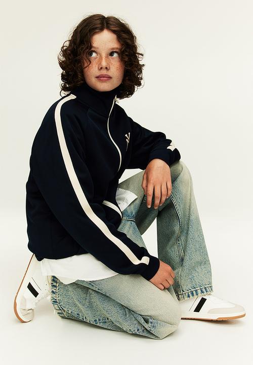 H&M - Track jacket - blue
