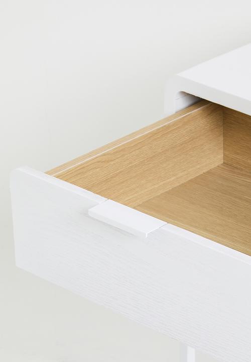 Sixth Floor - Gomez bedside table - white