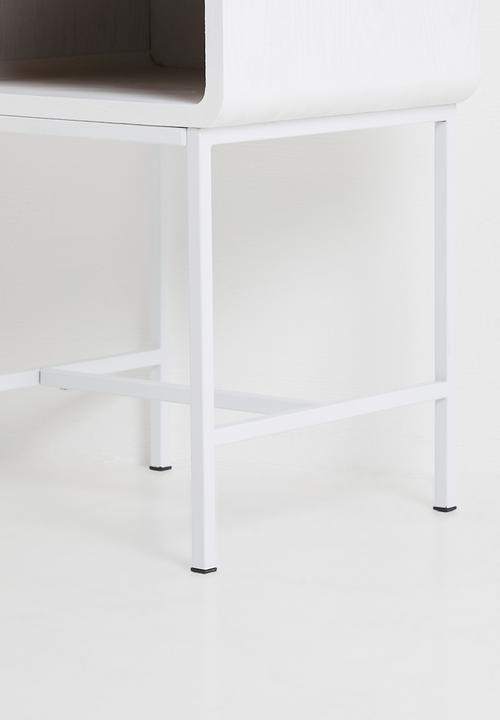 Sixth Floor - Gomez bedside table - white