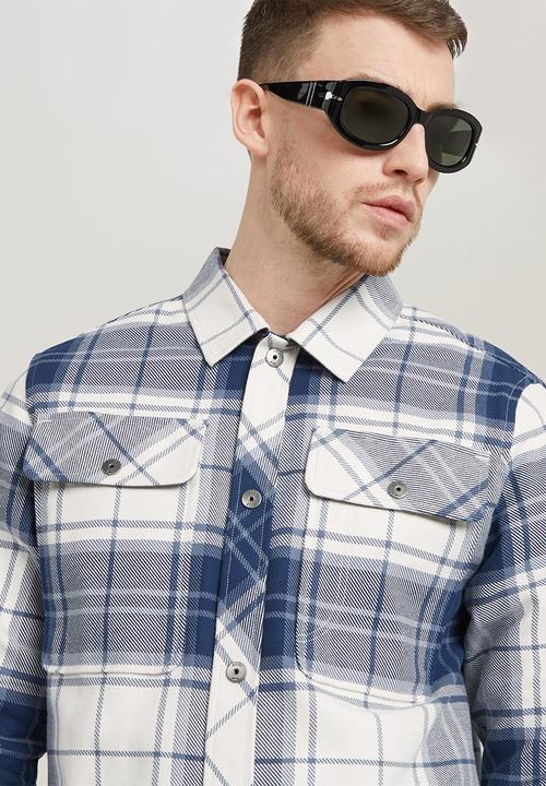 G-STAR - GPO Overshirt - milk luke check