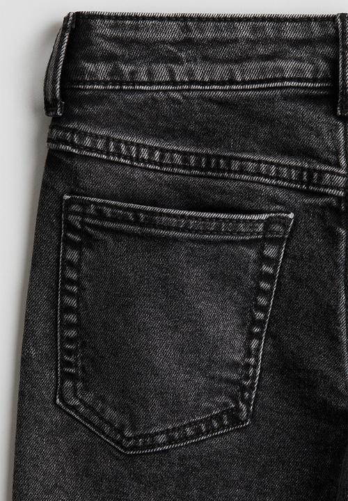 H&M - Relaxed tapered fit jeans - grey