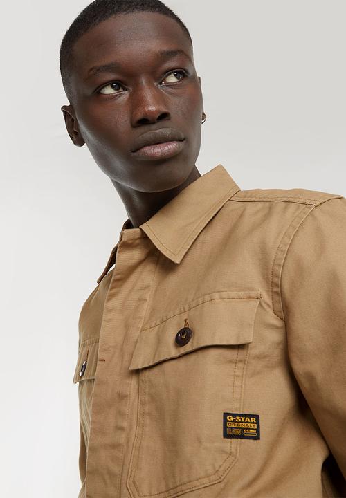 G-STAR - Jak Overshirt - safari