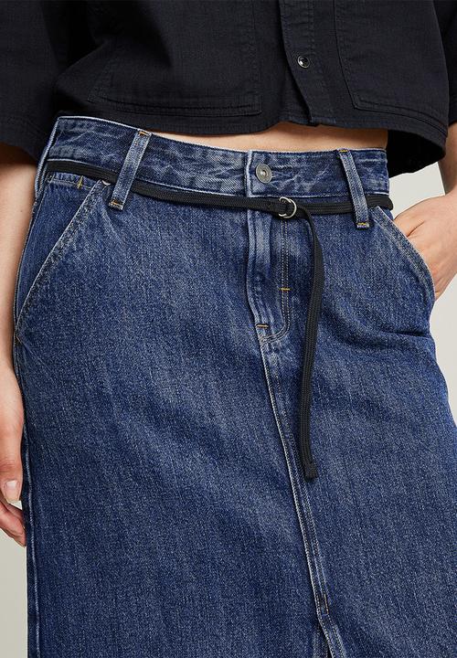 G-STAR - Baggy maxi skirt wmn - worn in blue creek 