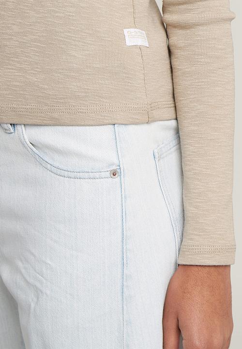 G-STAR - Polo slim l\s wmn - dk brick