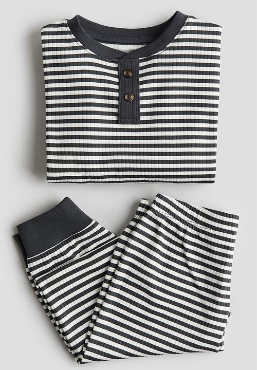 H&M - Patterned cotton pyjamas - grey,multi