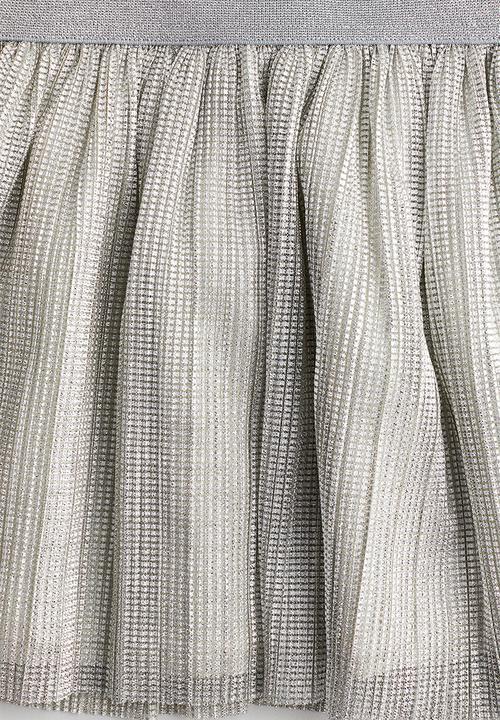 H&M - Metallic-shimmering skirt - grey