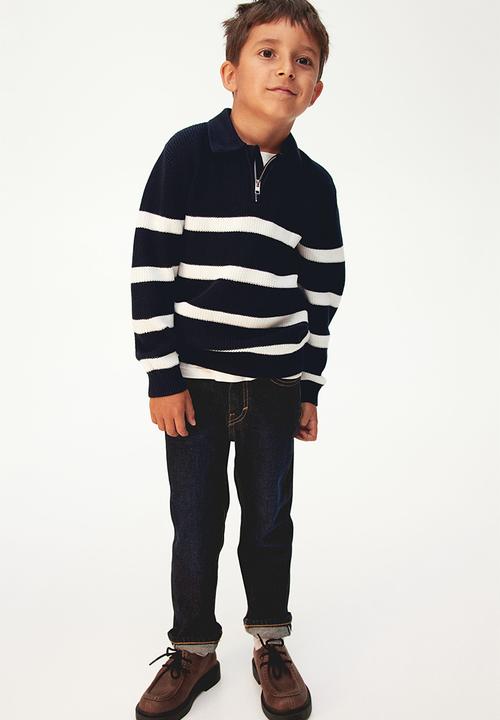 H&M - Zip-top polo jumper - blue