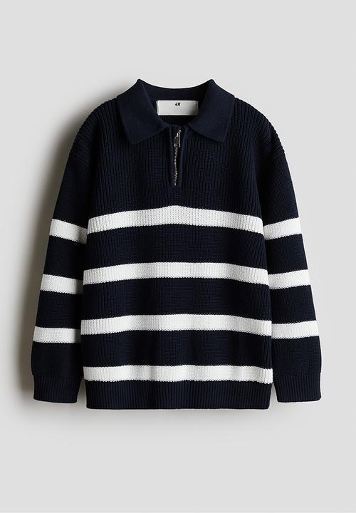 H&M - Zip-top polo jumper - blue
