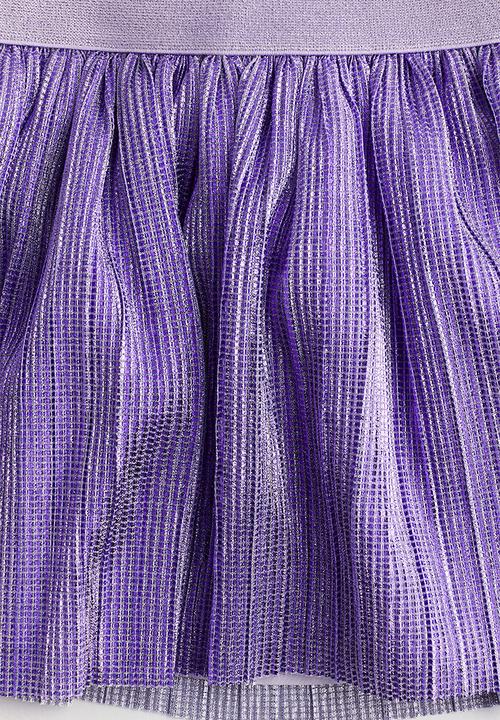 H&M - Metallic-shimmering skirt - purple