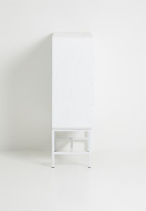 Sixth Floor - Gomez 4 drawer - white
