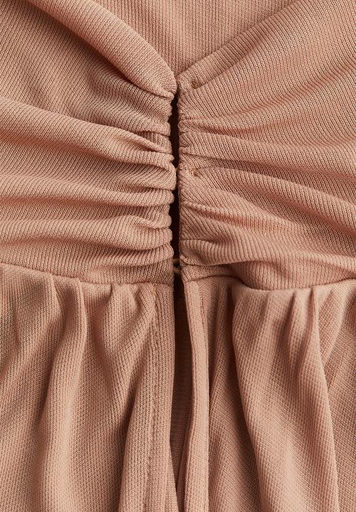 H&M - Sleeveless turtleneck top - beige