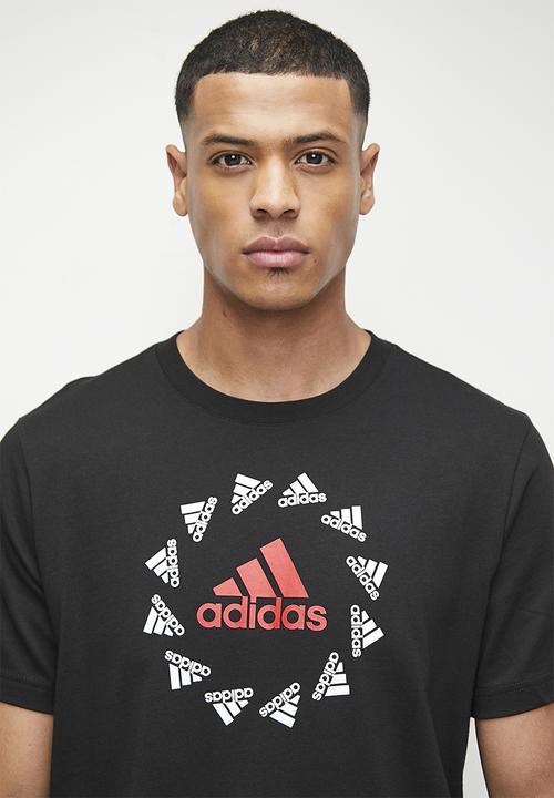 adidas Performance - Brand love tee - black