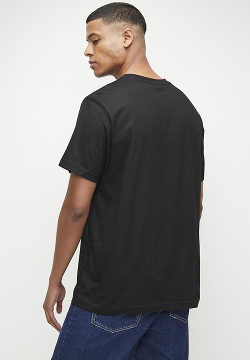 H&M - Regular fit printed T-shirt - black sounds about right