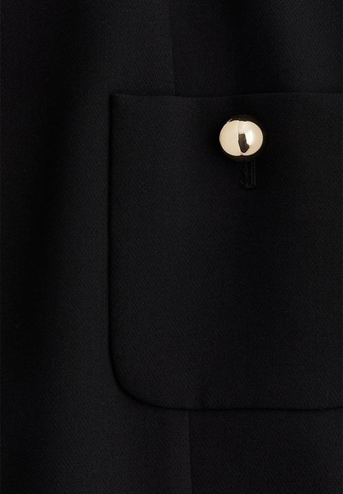 H&M - Pocket-front dress - black