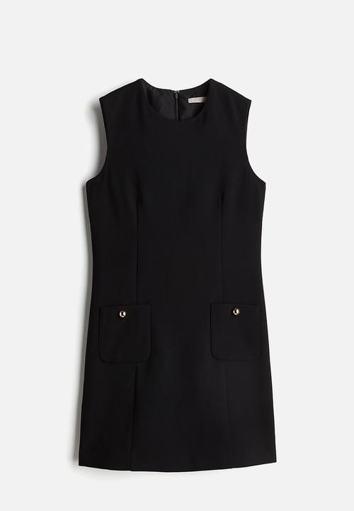 H&M - Pocket-front dress - black