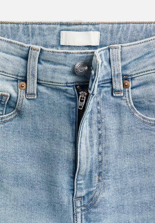 H&M - Skinny high jeans -  light denim blue