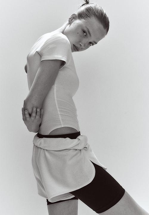 H&M - Scoop-back body - white
