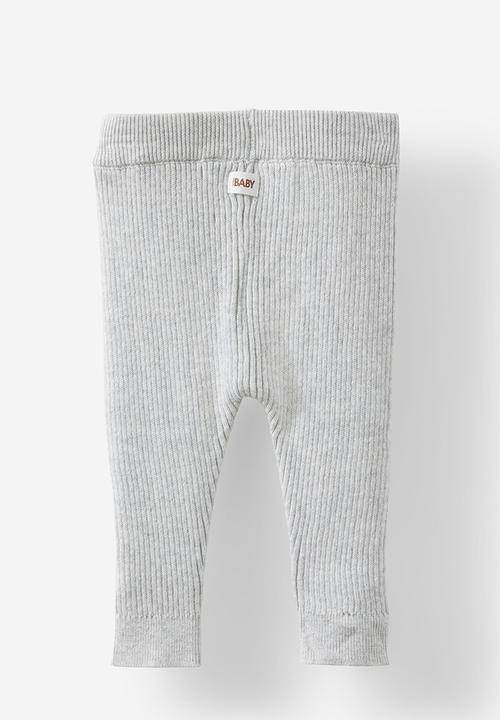 Cotton On - Organic knit skinny legging - cloud marle