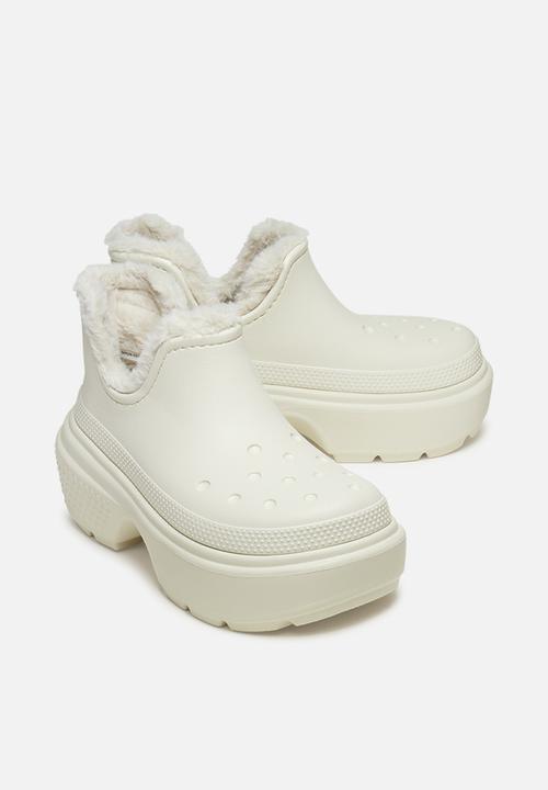 Crocs - Stomp lined shorty boot - linen