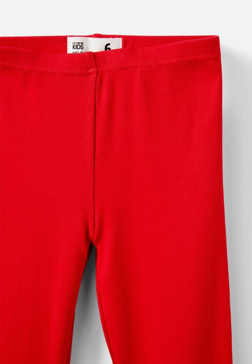 Cotton On - Huggie tights - varsity red