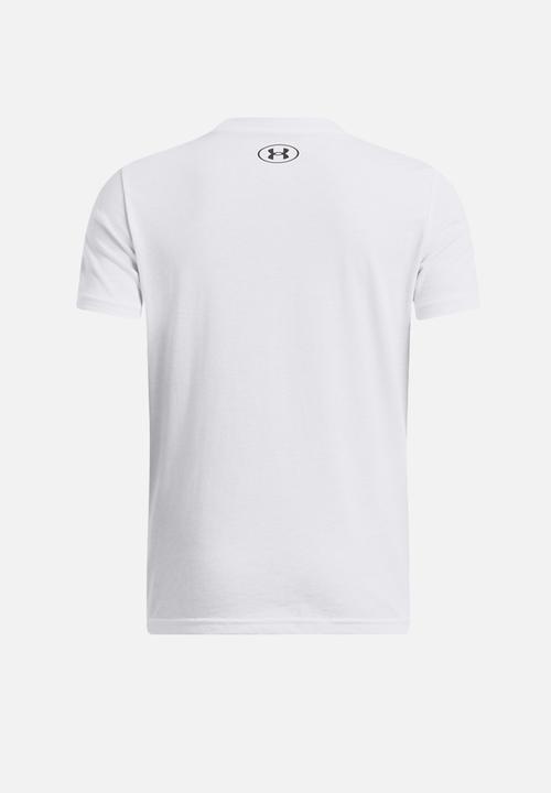 Under Armour - UA B Sportstyle LC Short sleeve - White & Black