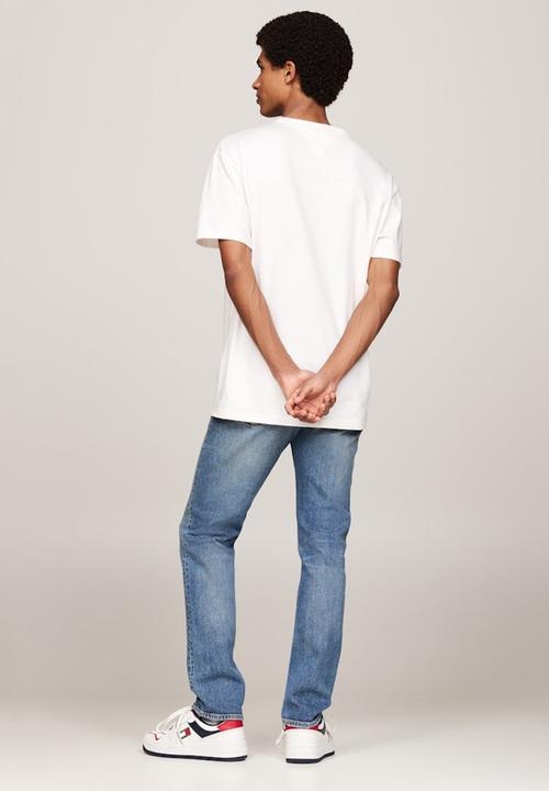 Tommy Hilfiger - Tjm Reg Tj Gold Crest Tee - Ancient White