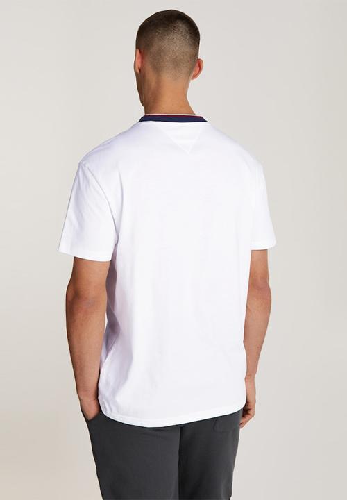 Tommy Hilfiger - Tjm Reg Linear Ringer Tee - White