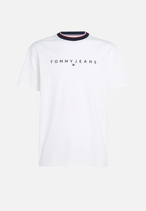 Tommy Hilfiger - Tjm Reg Linear Ringer Tee - White