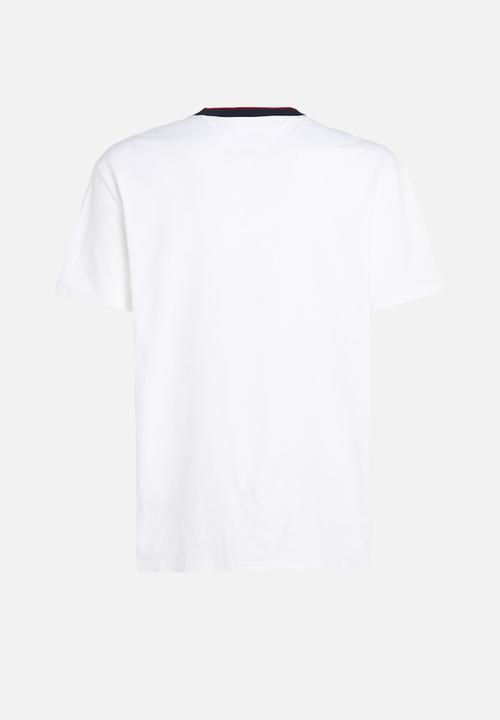Tommy Hilfiger - Tjm Reg Linear Ringer Tee - White