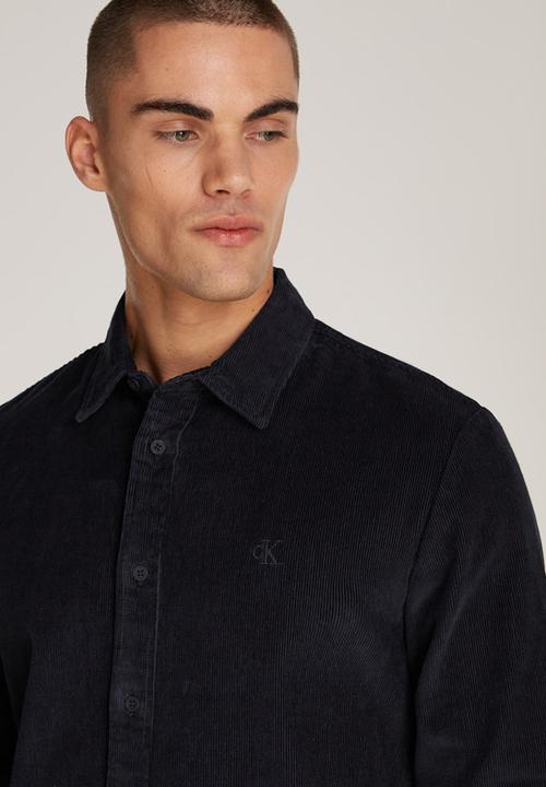 Calvin Klein - Corduroy Regular Fit Shirt - Ck Black
