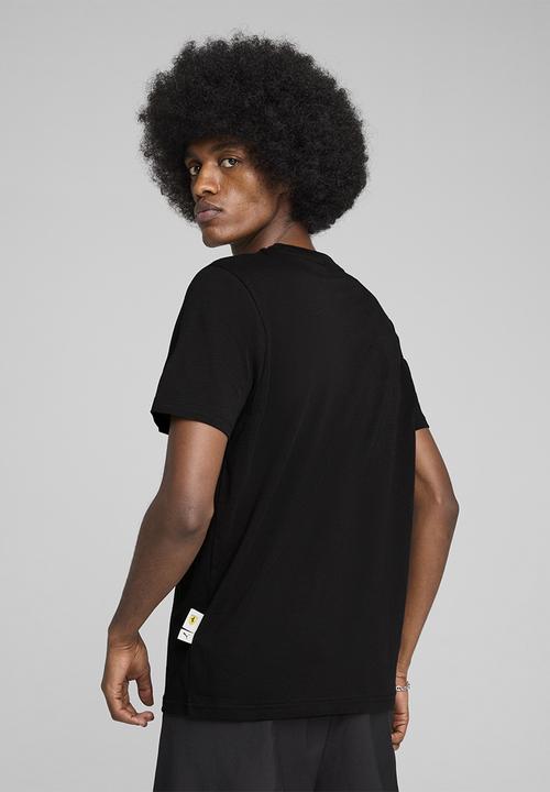PUMA - Ferrari Race Big Shield Tee - PUMA Black